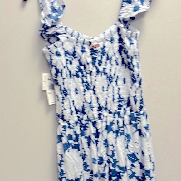 RAISINS CURVE Trendy Plus Size Tropica Cover-Up Dress Cover-up Dress swim 1X - Picture 4 of 8